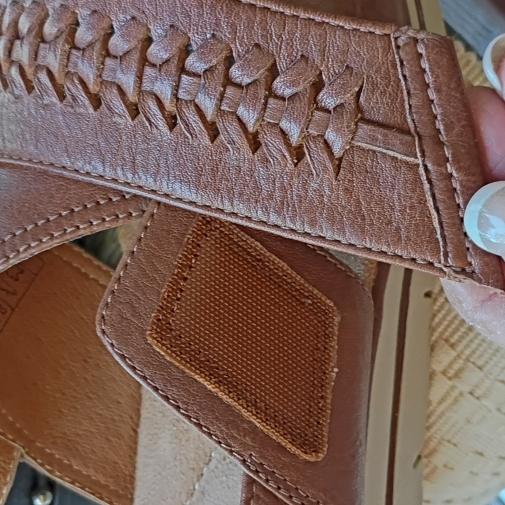 Salvia Women's Aidan In Cuoio Pebble Nappa LeatherBrand.size38/7.5.new Confition - Picture 9 of 11